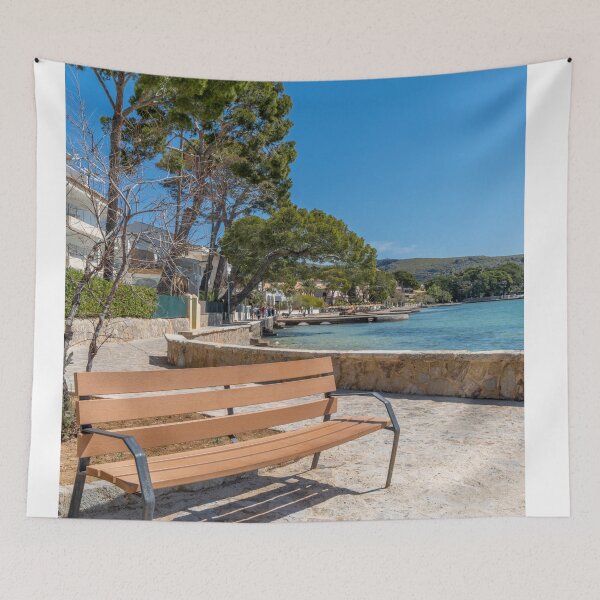 Item preview, Puerto Pollensa Pine Walk Mallorca designed and sold by GG WALL ART.