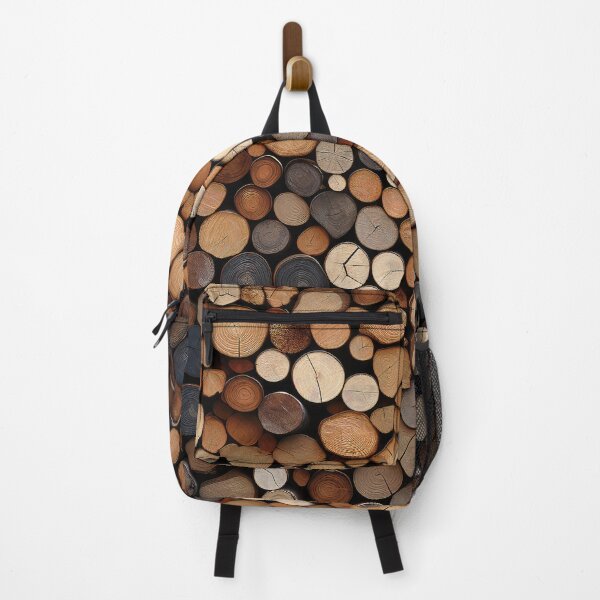 Item preview, Bring the outdoors in with style with stacked firewood logs! designed and sold by FluxMedia.