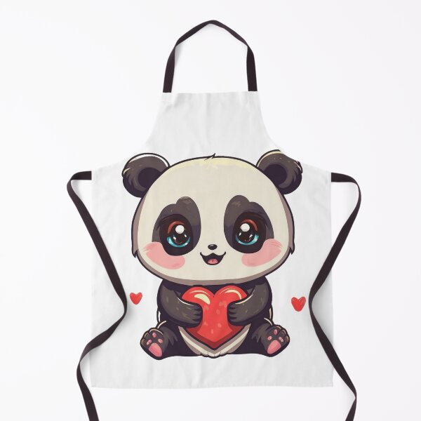 Item preview, Cute Anime Panda Bear and Love designed and sold by culturageekstor.
