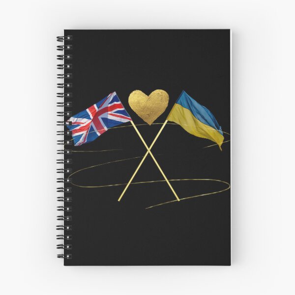 Item preview, The UK Loves Ukraine designed and sold by ForTheLoveOfUA.