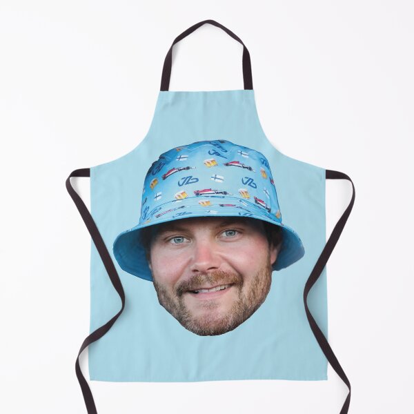 Item preview, Valtteri Bottas F1 Driver with a Bucket Hat Alfa F1 Team Zhou Guanyu Teammate designed and sold by FormulaGTee1.