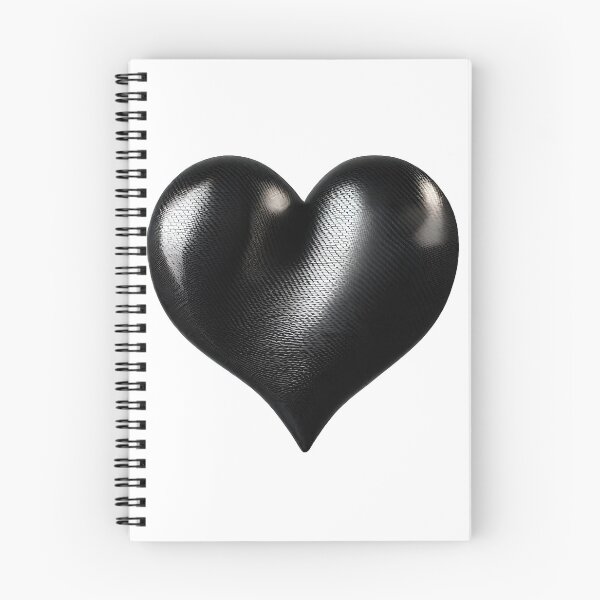 Item preview, Carbon Fibre Black Heart designed and sold by joyfulcow.