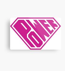 SuperEmpowered (Pink) Metal Print
