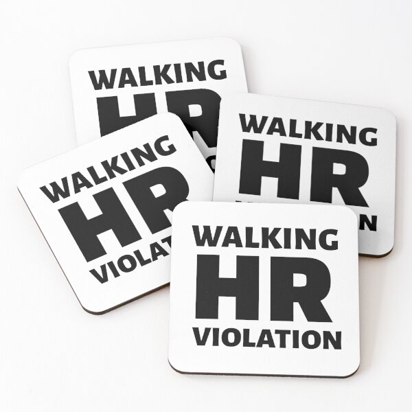 Item preview, Walking HR Violation designed and sold by crazydotdesigns.