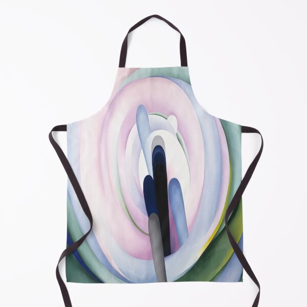 Artikelvorschau, Georgia O'Keeffe – Grau, Blau und Schwarz, rosa Kreis entworfen und verkauft von 4syntart.
