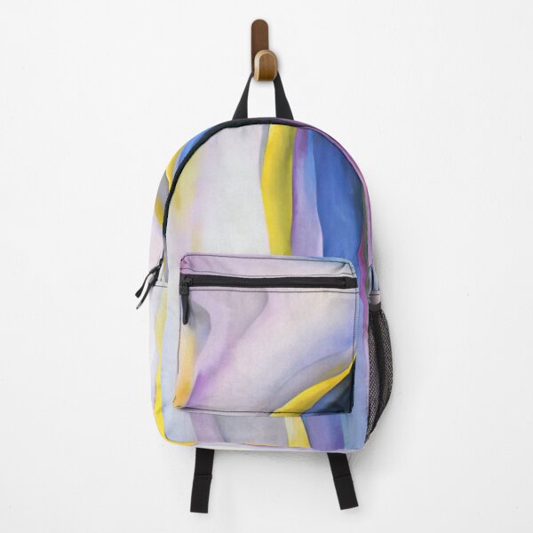 Item preview, Georgia O'Keeffe - Grey Line With Black, Blue And Yellow designed and sold by 4syntart.
