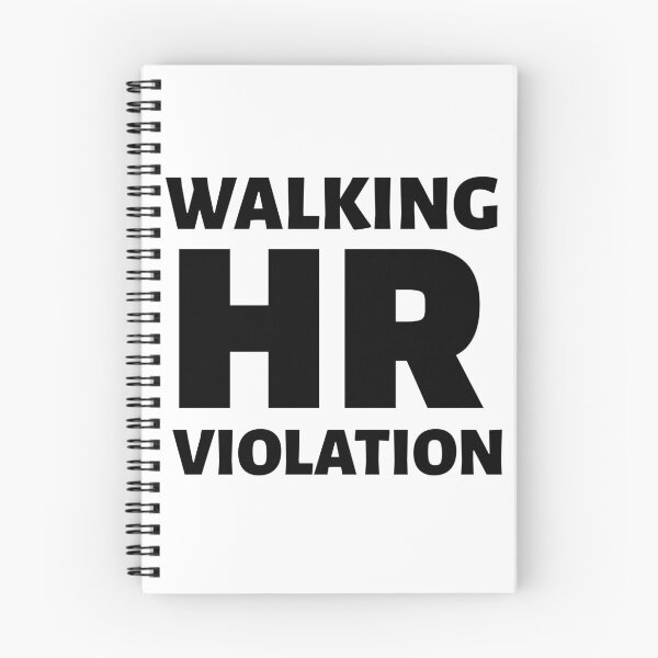 Item preview, Walking HR Violation designed and sold by crazydotdesigns.