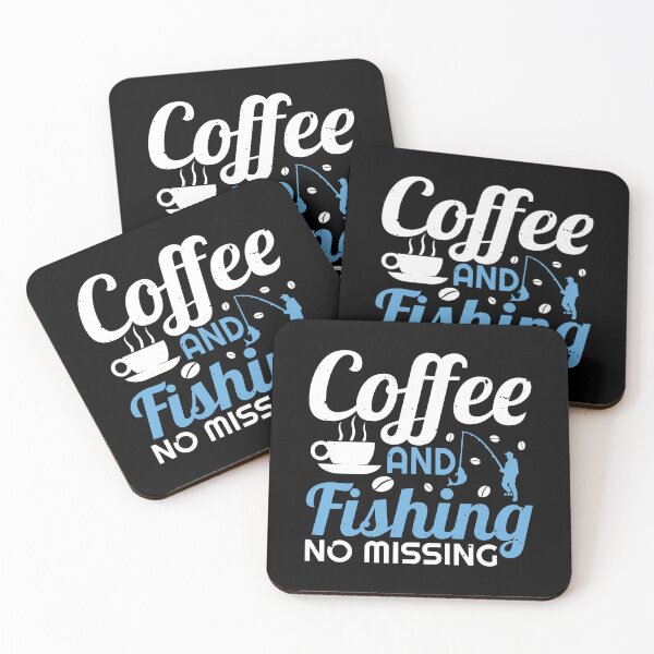 Item preview, Coffee and Fishing No Missing designed and sold by MrElgo.