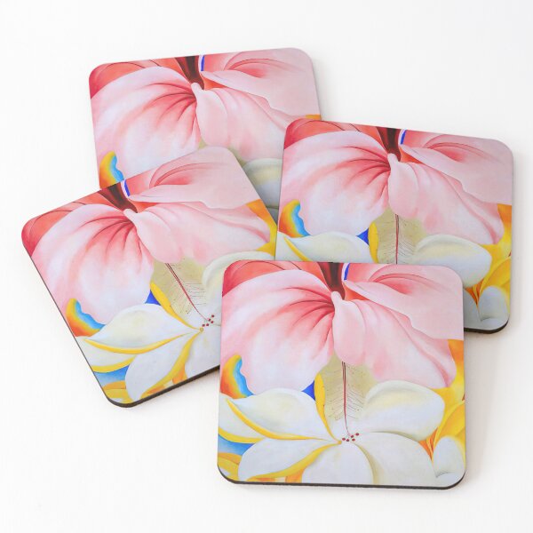 Artikelvorschau, Georgia O'Keeffe - Hibiskus mit Plumeria entworfen und verkauft von 4syntart.
