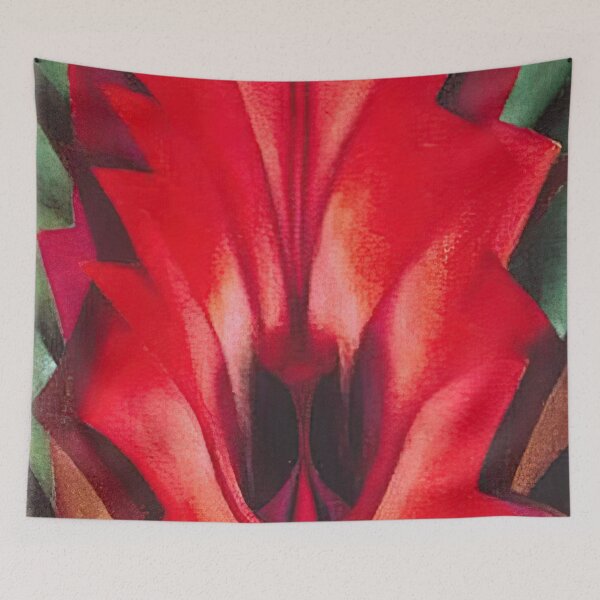 Artikelvorschau, Georgia O'Keeffe – Inside Red Canna entworfen und verkauft von 4syntart.