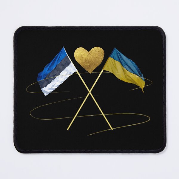 Item preview, Estonia Loves Ukraine designed and sold by ForTheLoveOfUA.
