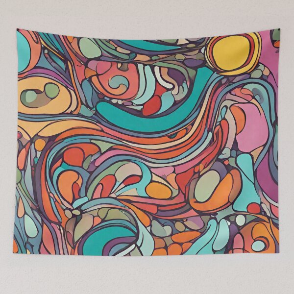 Item preview, Tiffany Style Abstract designed and sold by BeagleDesigns.