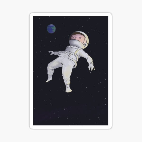 Item preview, space pig designed and sold by NovalArt000.