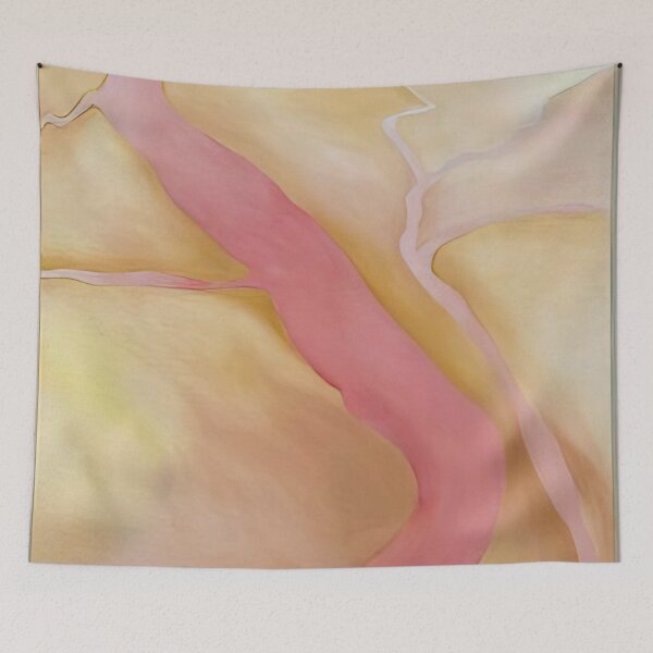 Artikelvorschau, Georgia O'Keeffe – It Was Yellow and Pink II entworfen und verkauft von 4syntart.