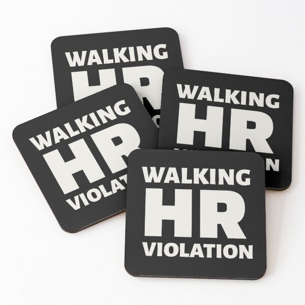 Item preview, Walking HR Violation designed and sold by crazydotdesigns.