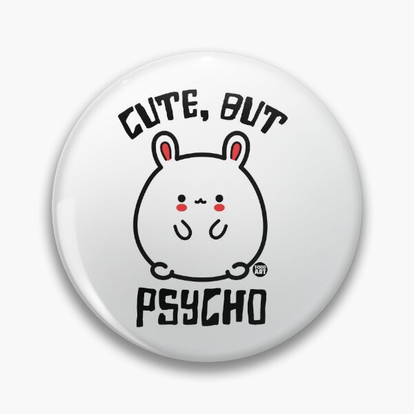 Item preview, CUTE BUT PSYCHO BUNNY designed and sold by TODD GOLDMAN.