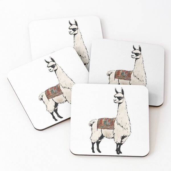 Item preview, Cool Llama with Sunglasses designed and sold by LittleGoblinPrs.