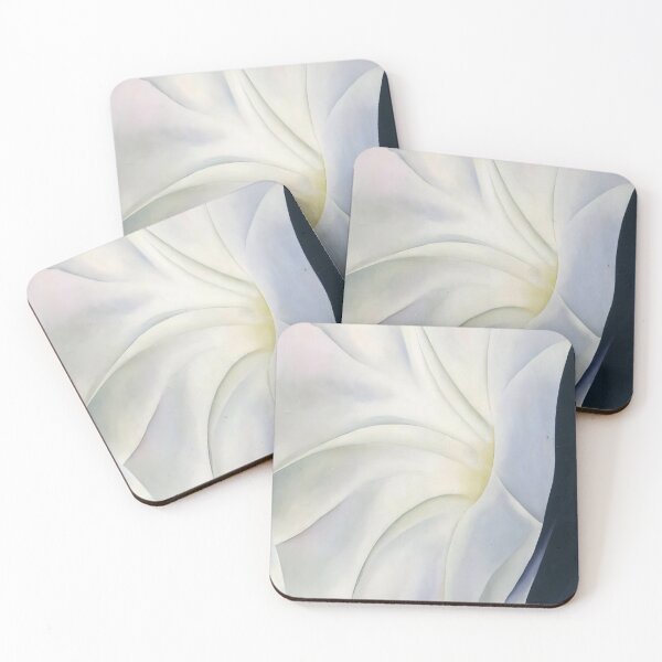Artikelvorschau, Georgia O'Keeffe – Morning Glory mit Schwarz entworfen und verkauft von 4syntart.