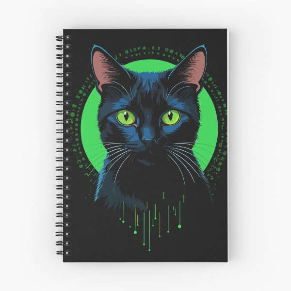 Item preview, Black cat MATRIX designed and sold by cutiepie11cats.