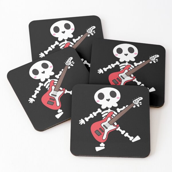 Item preview, Skelly plays bass! designed and sold by diddlysquid.