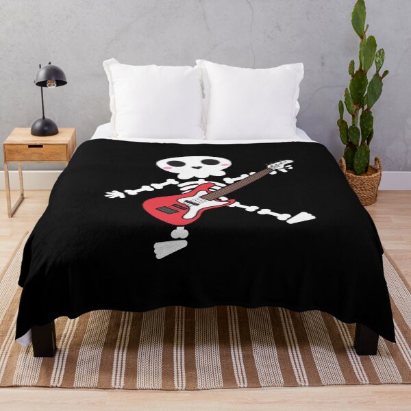 Item preview, Skelly plays bass! designed and sold by diddlysquid.