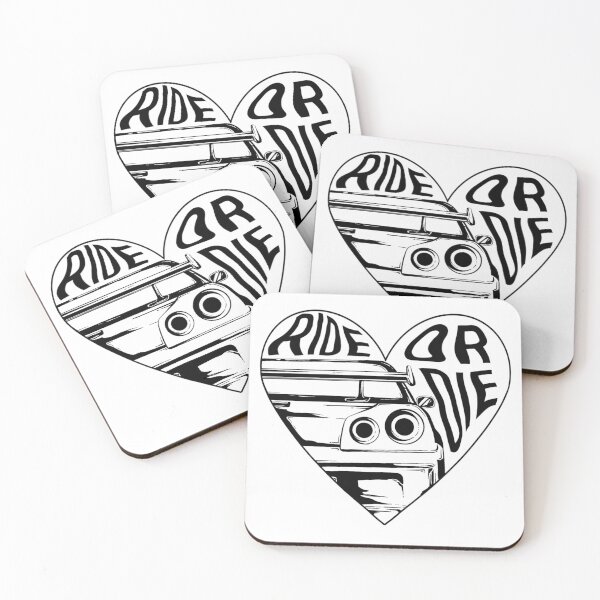 Item preview, Heart RIDE OR DIE designed and sold by WILKUTATTOO.