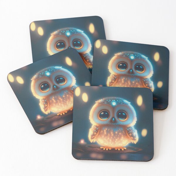 Item preview, Glowing Baby Owl designed and sold by CraftachicDsgn.