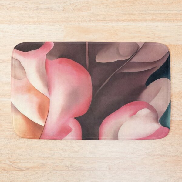 Artikelvorschau, Georgia O'Keeffe - Eichenblätter rosa und grau entworfen und verkauft von 4syntart.