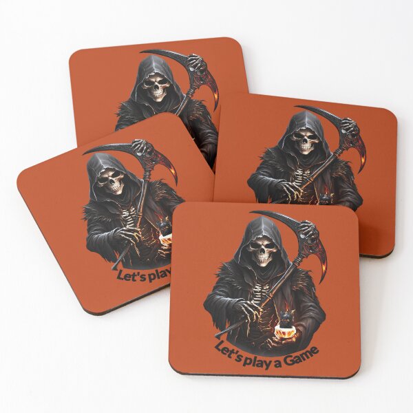 Item preview, Play with the Grim Reaper: Let's Play a Game designed and sold by MarketMovers.