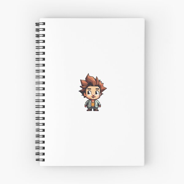 Item preview, Little guy with crazy hair - Pixel Art designed and sold by pinksunsets.