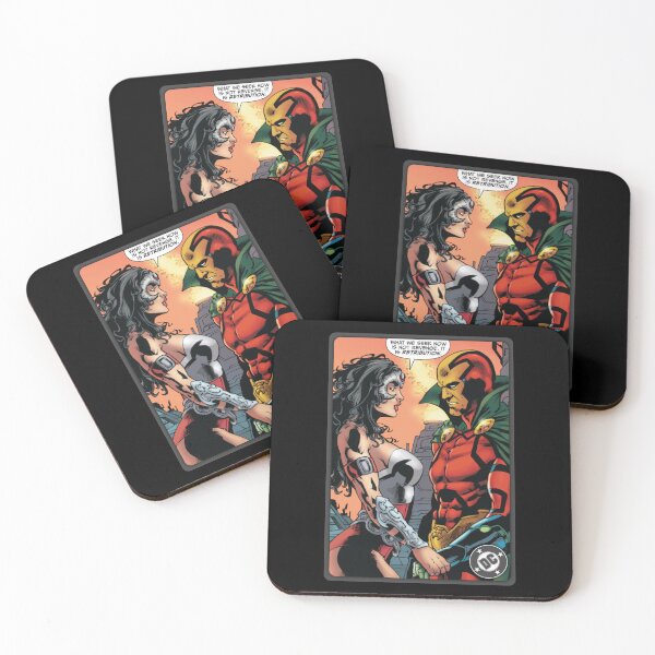 Item preview, D.C. Comics Random Moment #36 - Gray Border - Fury & Mister Miracle designed and sold by MindScream461.