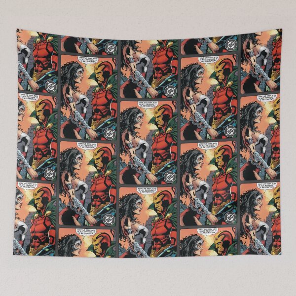 Item preview, D.C. Comics Random Moment #36 - Gray Border - Fury & Mister Miracle designed and sold by MindScream461.