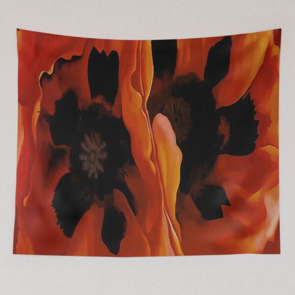 Artikelvorschau, Georgia O'Keeffe - Orientalische Mohnblumen entworfen und verkauft von 4syntart.