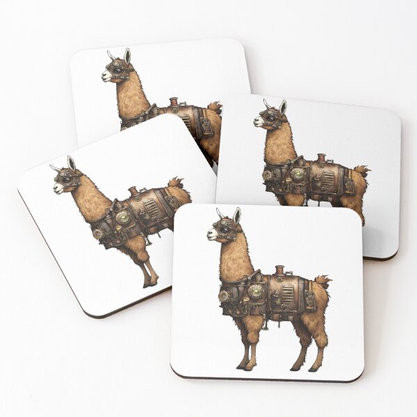 Item preview, Copy of Steampunk Llama 2 designed and sold by LittleGoblinPrs.