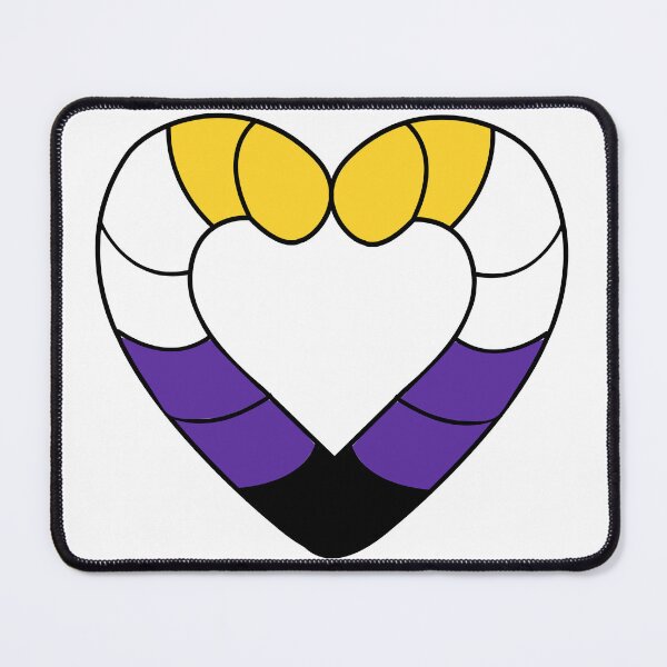 Item preview, Nonbinary Pride Candy Cane designed and sold by HarveyHandcraftsandDesigns.