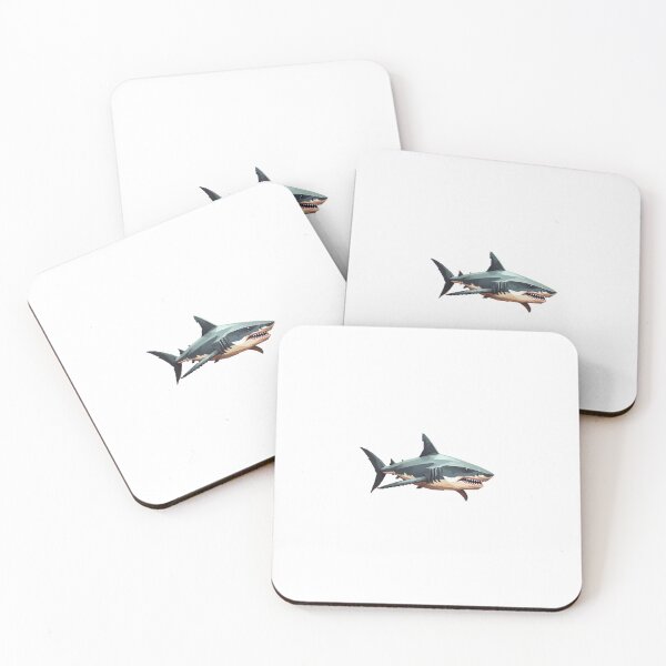 Item preview, Big Shark - Pixel Art designed and sold by pinksunsets.