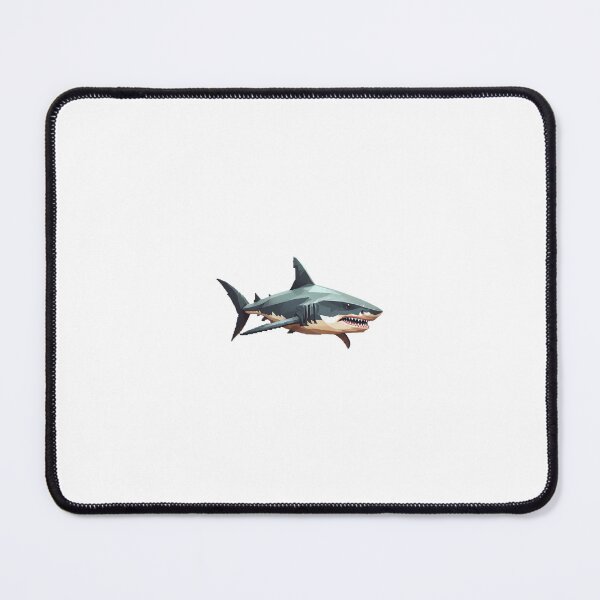 Item preview, Big Shark - Pixel Art designed and sold by pinksunsets.