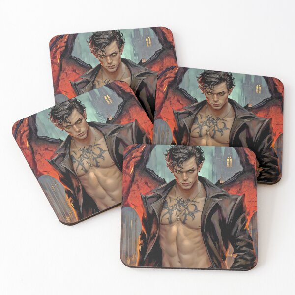 Item preview, Welcome the Handsome Vampire Print designed and sold by JaimeLikes.