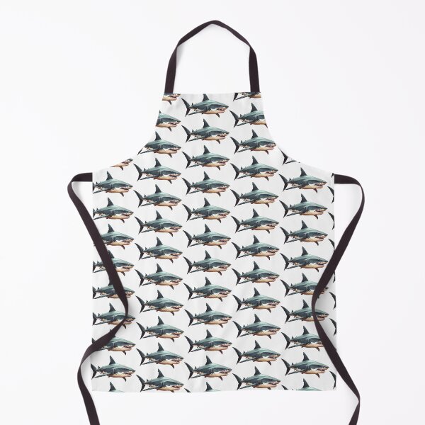 Item preview, Big Shark - Pixel Art designed and sold by pinksunsets.