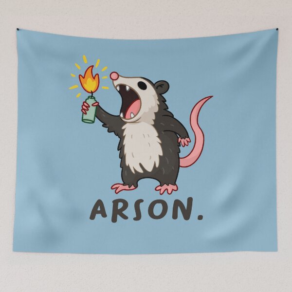 Item preview, Arson Possum designed and sold by hunnydoll.