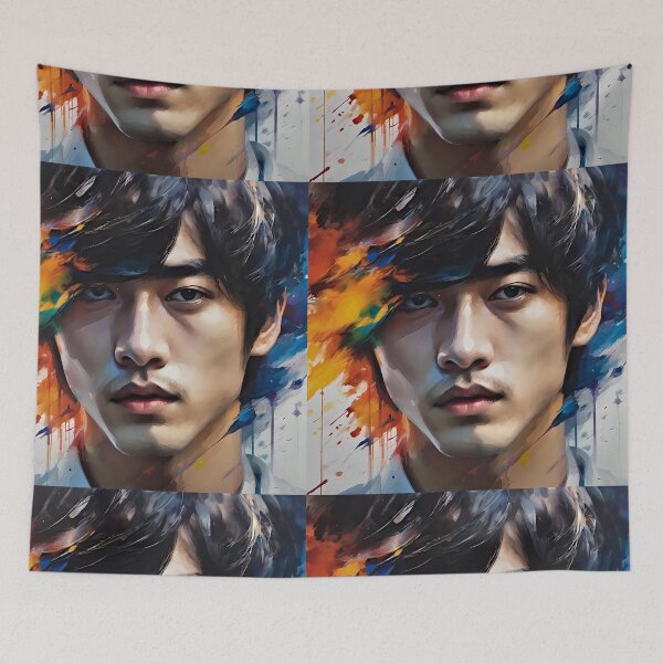 Item preview, watercolors with Kim Tae-hyung  designed and sold by bogfl.
