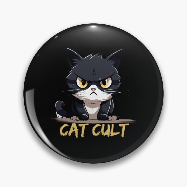 Item preview, Angry cat cat cult #2 designed and sold by FLOWER--ART.