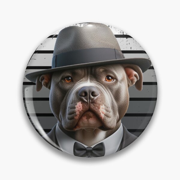Item preview, Pit Bull Terrier like a gangster designed and sold by arkora-pl.