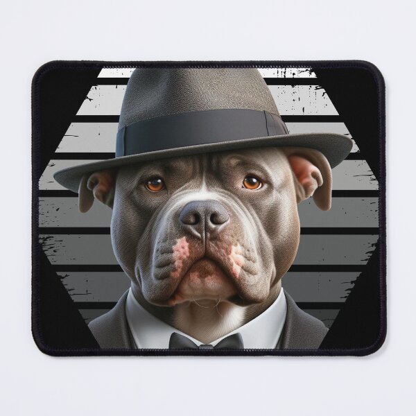 Item preview, Pit Bull Terrier like a gangster designed and sold by arkora-pl.