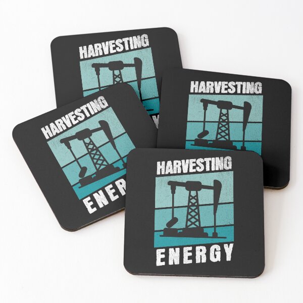 Item preview,  Harvesting Energy Oilfield Worker Oil Rig Oilman Roughneck  designed and sold by HosvPrint .s.