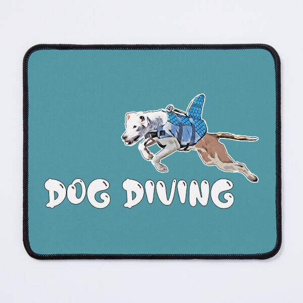 Item preview, Dog diving designed and sold by WeightPulling.