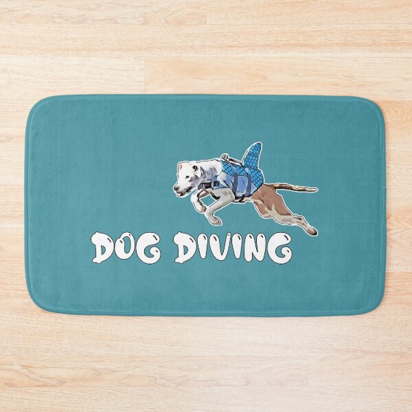 Item preview, Dog diving designed and sold by WeightPulling.