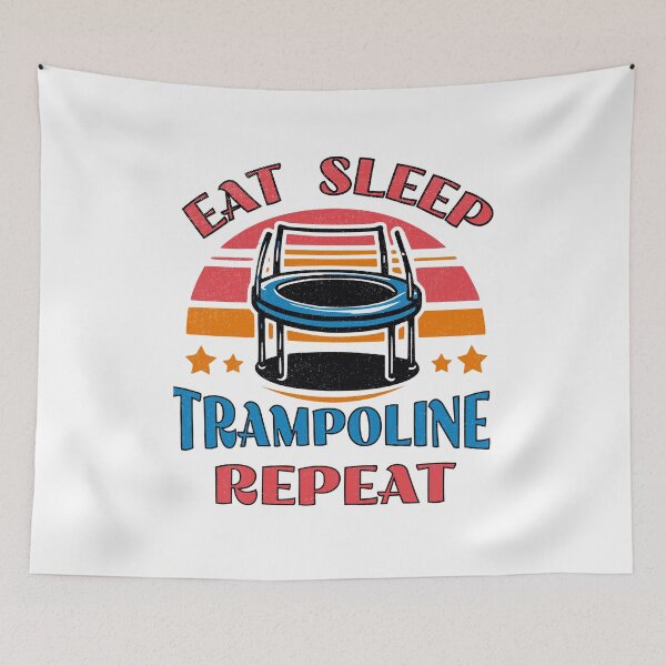 Item preview, Funny Trampoline Enthusiast Gymnastics Trampolining designed and sold by Betsytiptoe.