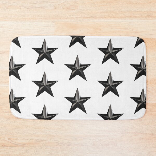 Item preview, Carbon Fibre Black Star designed and sold by joyfulcow.
