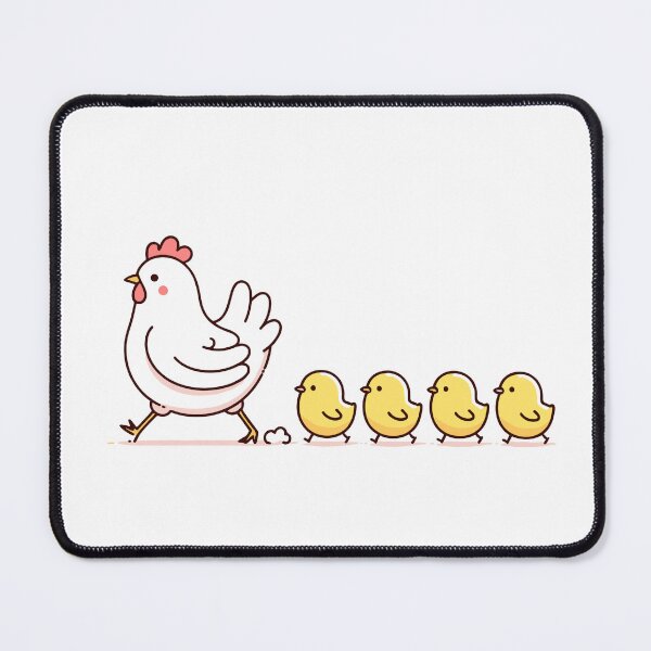 Item preview, Little chicks follow chicken mom designed and sold by Ingridpd.
